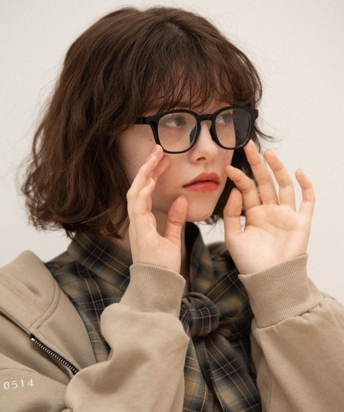 idem(イデム)の「idem wellington glasses/ウェリントン型メガネ(メガネ・レディース・ブラック/クリア・FREE)」の12枚目の写真