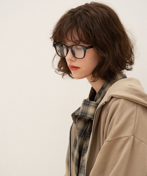 idem(イデム)の「idem wellington glasses/ウェリントン型メガネ(メガネ・レディース・ブラック/クリア・FREE)」の14枚目の写真