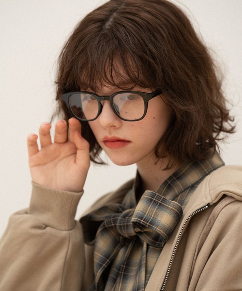 idem(イデム)の「idem wellington glasses/ウェリントン型メガネ(メガネ・レディース・ブラック/クリア・FREE)」の15枚目の写真