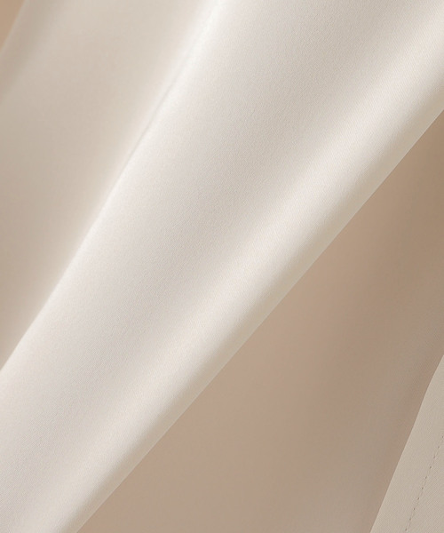 plage（プラージュ）の「satin plain シャツ◆（シャツ/ブラウス・レディース・アイボリー/ブラック・FREE）」の20枚目の写真