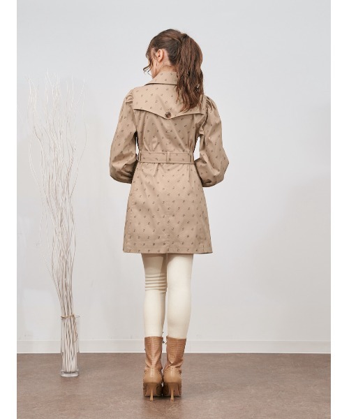 DARICH ベージュ トレンチコート トレンチショートセットアップ – Darich
