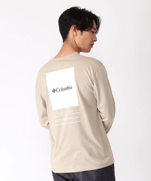 Columbia(コロンビア)の「メープスブルックロングスリーブTシャツ(Tシャツ/カットソー・メンズ・ベージュ系その他/ホワイト/ベージュ/ブラック系その他/ブラック/ホワイト系その他・M/LL/L/S)」の5枚目の写真