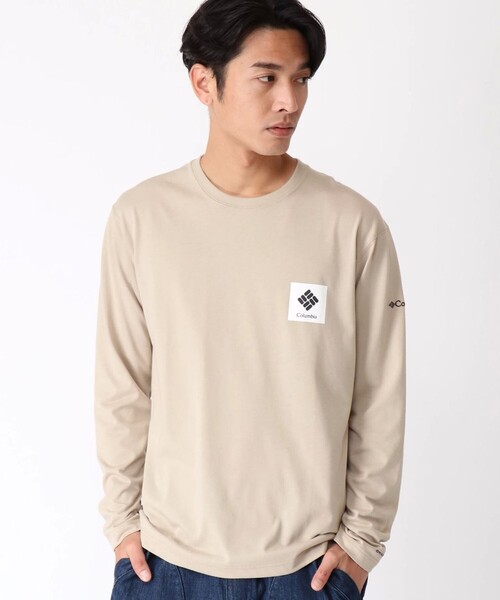 Columbia(コロンビア)の「メープスブルックロングスリーブTシャツ(Tシャツ/カットソー・メンズ・ベージュ系その他/ホワイト/ベージュ/ブラック系その他/ブラック/ホワイト系その他・M/LL/L/S)」の6枚目の写真