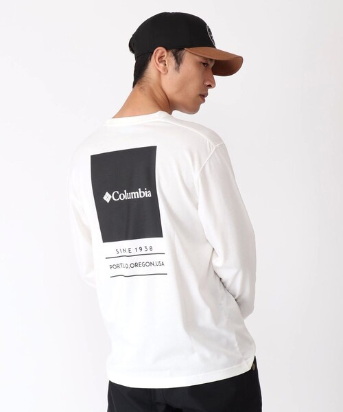 Columbia(コロンビア)の「メープスブルックロングスリーブTシャツ(Tシャツ/カットソー・メンズ・ベージュ系その他/ホワイト/ベージュ/ブラック系その他/ブラック/ホワイト系その他・M/LL/L/S)」の2枚目の写真