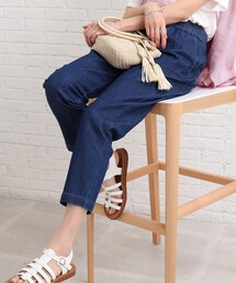 SHOO・LA・RUE | 【SS-3L/3Dスキャン】イージーテーパードパンツ(その他パンツ)