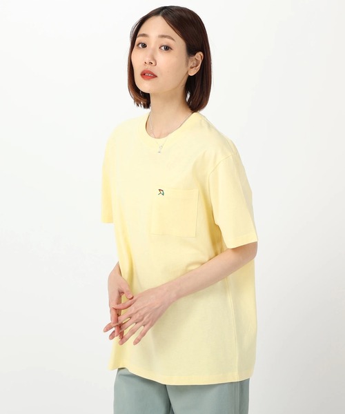 Arnold Palmer（アーノルドパーマー）の「APクラシック 半袖 シェア Ｔシャツ（Tシャツ/カットソー・レディース・アイボリー/ライトブルー/ホワイト/ダークグリーン/ラベンダー/ライトピンク/イエロー/ミント/ブルー/ネイビー/ブラック/レッド・XS/S/M/L/LL）」の11枚目の写真