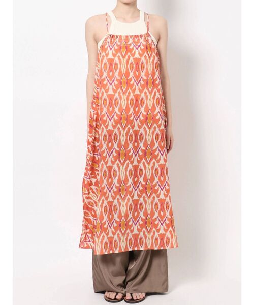 Ungrid（アングリッド）の「イカットモチーフキャミワンピース（ワンピース・レディース・オレンジ/ブルー・FREE）」の15枚目の写真