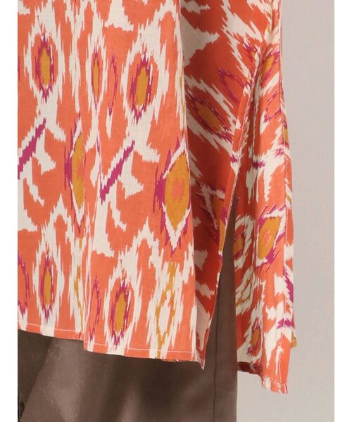 Ungrid（アングリッド）の「イカットモチーフキャミワンピース（ワンピース・レディース・オレンジ/ブルー・FREE）」の6枚目の写真