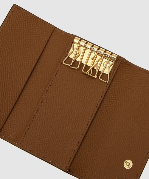 MARNI(マルニ)の「TRUNK / キーケース(キーケース/キーアクセサリー・レディース・ベージュ系その他2/レッド系その他/オレンジ系その他/ブラウン系その他/ネイビー系/パープル系その他/ベージュ系その他3/ブラウン系その他2/イエロー・ONE SIZE)」の16枚目の写真