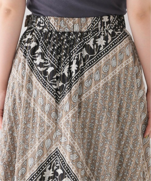 【匿名配送】Sara Mallika シルク フレアスカート Sara mallika / COTTON POPLIN SHIRRING SKIRT