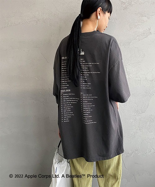 THE BEATLES コラボTシャツ グレー THE BEATLES コラボTシャツ グレー - メルカリ