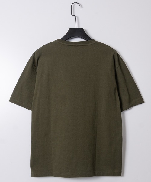 JOHN'S CLOSET（ジョンズクローゼット）の「【50】USAコットンルーズシルエットポケット付き半袖Tシャツ（Tシャツ/カットソー・メンズ・ホワイト/ブラック/カーキ/クリーム/ベージュ・MEDIUM/LARGE）」の13枚目の写真