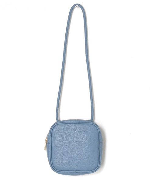 w closet（ダブルクローゼット）の「ラウンドスクエアショルダーBAG（ショルダーバッグ・レディース・ブラック/ブルー/グレイッシュベージュ・FREE）」の14枚目の写真