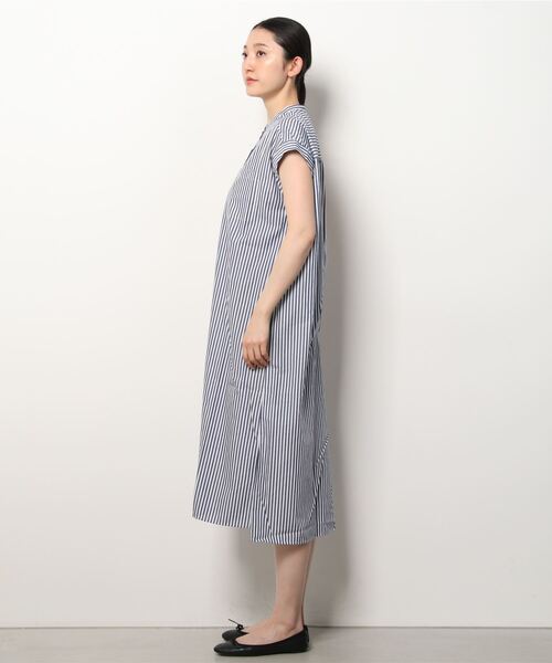 ムラサキスポーツ(ムラサキスポーツ)の「RIKKA FEMME/リッカファム ワンピース R22SS008(ワンピース・レディース・ホワイト/ブルー・FREE)」の3枚目の写真