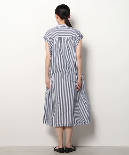 ムラサキスポーツ(ムラサキスポーツ)の「RIKKA FEMME/リッカファム ワンピース R22SS008(ワンピース・レディース・ホワイト/ブルー・FREE)」の4枚目の写真