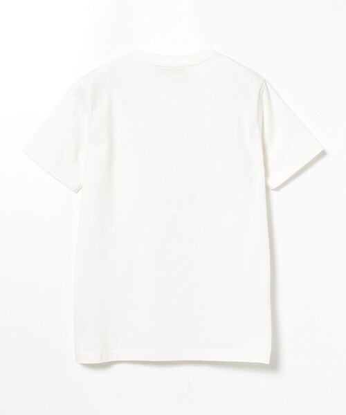 REMI RELIEF（レミレリーフ）の「REMI RELIEF × BEAMS PLUS / 別注 Henley Neck Pocket T-shirt（Tシャツ/カットソー・メンズ・ホワイト/ネイビー・SMALL/LARGE/MEDIUM/X-LARGE）」の3枚目の写真