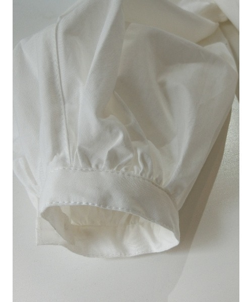 ulu（ウル）の「2way tiered volume flare dress（シャツワンピース・レディース・ホワイト・FREE）」の8枚目の写真