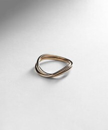 K10メッシュ チェーンリング細（リング）｜COCOSHNIK（ココシュニック