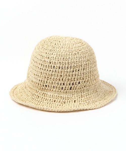 GLOBAL WORK(グローバルワーク)の「畳めるザツザイバケハ/259450(ハット・レディース・オフホワイト・FREE)」の8枚目の写真