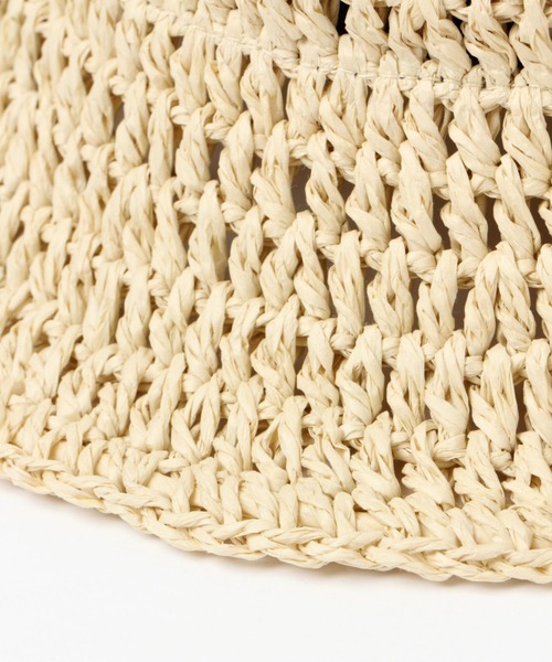 GLOBAL WORK(グローバルワーク)の「畳めるザツザイバケハ/259450(ハット・レディース・オフホワイト・FREE)」の7枚目の写真