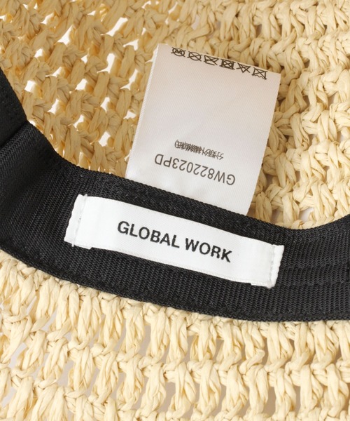 GLOBAL WORK(グローバルワーク)の「畳めるザツザイバケハ/259450(ハット・レディース・オフホワイト・FREE)」の11枚目の写真