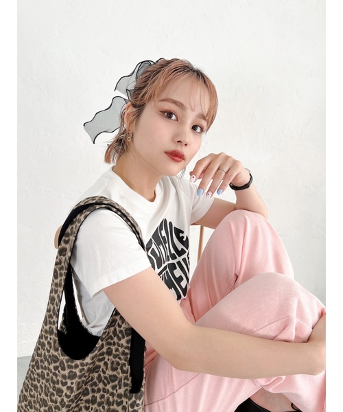 JUMELLE(ジュメロ)の「シースルーリボン(ヘアゴム・レディース・ブラック/グレー・FREE)」の13枚目の写真