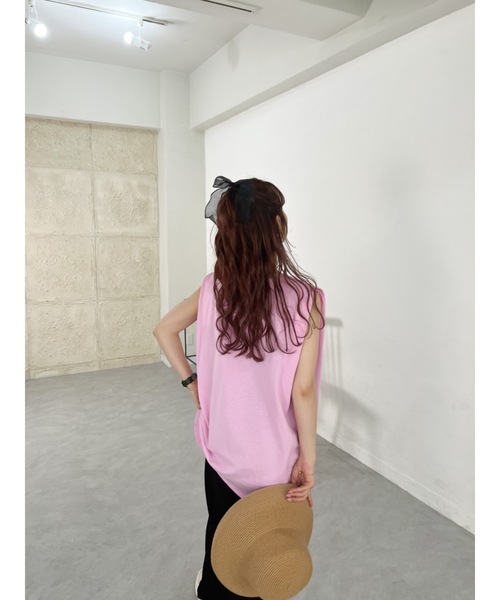 JUMELLE(ジュメロ)の「シースルーリボン(ヘアゴム・レディース・ブラック/グレー・FREE)」の8枚目の写真