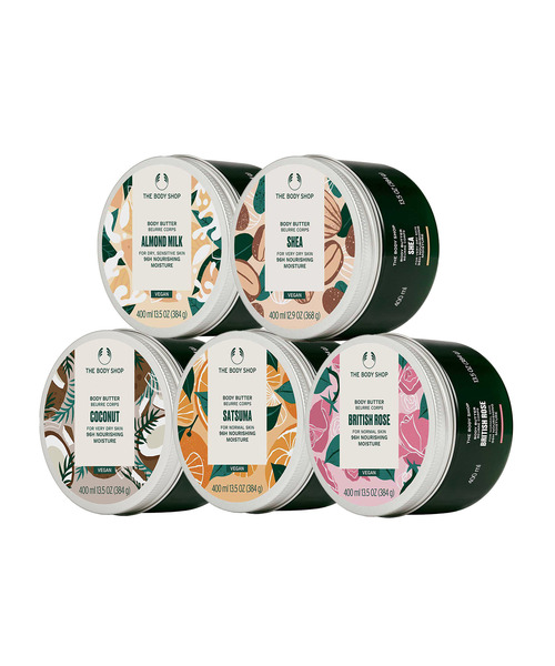 The Body Shop アーモンドミルク ボディケア ハンドクリーム　セット シャワークリーム AM｜ THE BODY SHOP（ザボディショップ