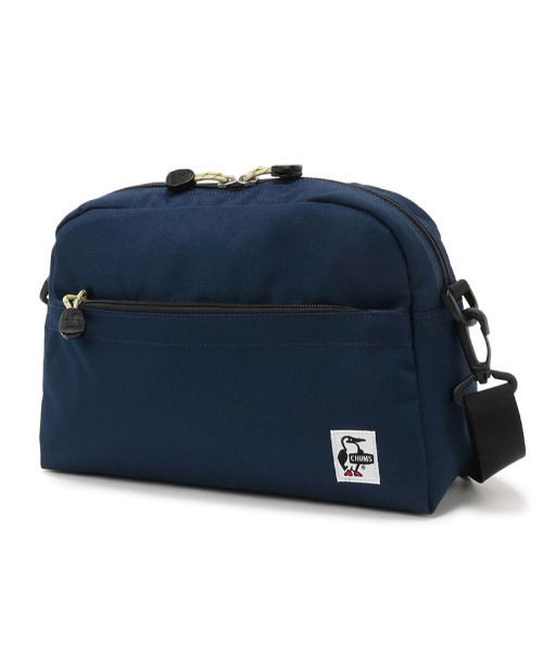 CHUMS（チャムス）の「CHUMS/チャムス ショルダーバック リサイクルスモールトラペゾイドショルダー CH60-3120（ショルダーバッグ・メンズ・ベージュ/ネイビー/ブラック/ブラウン・FREE）」の4枚目の写真