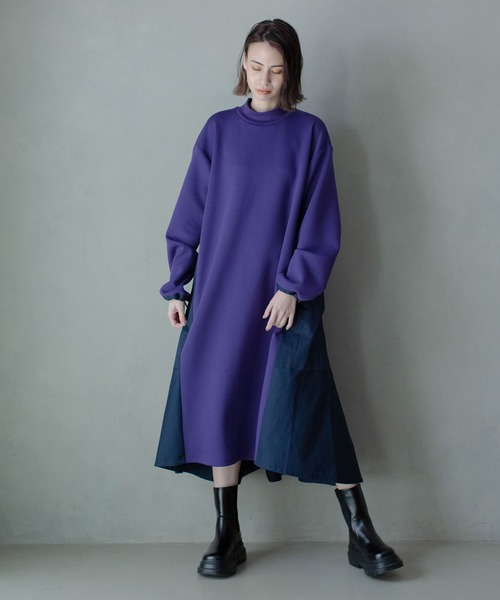MARECHAL TERRE(マルシャルテル)の「バックタックワンピース MARECHAL TERRE(マルシャルテル)の「バックタックワンピース