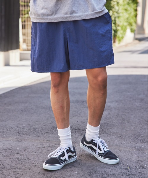 TRUSS（トラス）の「水陸両用！【TRUSS】バーサタイルナイロンDEVICEショーツ TECHパンツ ハーフパンツ NSV-505（その他パンツ・メンズ・ブラック/ベージュ/ネイビー/グレー/ピンク/イエロー/ミント/マルチ/パープル/オリーブ/ライトオレンジ系/ライトブラウン/ブルー/セージグリーン/スモークピンク・M/L/XL）」の8枚目の写真