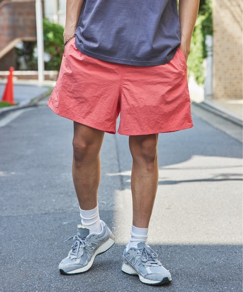 TRUSS（トラス）の「水陸両用！【TRUSS】バーサタイルナイロンDEVICEショーツ TECHパンツ ハーフパンツ NSV-505（その他パンツ・メンズ・ブラック/ベージュ/ネイビー/グレー/ピンク/イエロー/ミント/マルチ/パープル/オリーブ/ライトオレンジ系/ライトブラウン/ブルー/セージグリーン/スモークピンク・M/L/XL）」の12枚目の写真