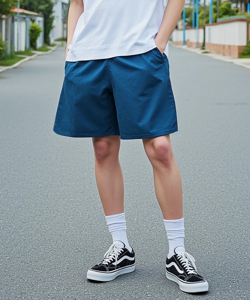 TRUSS（トラス）の「水陸両用！【TRUSS】バーサタイルナイロンDEVICEショーツ TECHパンツ ハーフパンツ NSV-505（その他パンツ・メンズ・ブラック/ベージュ/ネイビー/グレー/ピンク/イエロー/ミント/マルチ/パープル/オリーブ/ライトオレンジ系/ライトブラウン/ブルー/セージグリーン/スモークピンク・M/L/XL）」の18枚目の写真