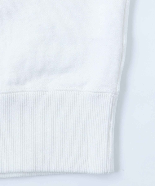 X-girl（エックスガール）の「SWEAT HOODED VEST/裏毛 スウェット フード/パーカーベスト（ベスト・レディース・ホワイト/ブラック/アッシュ・S/M）」の8枚目の写真