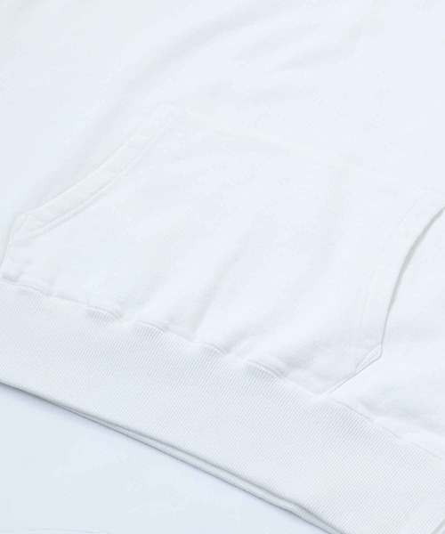 X-girl（エックスガール）の「SWEAT HOODED VEST/裏毛 スウェット フード/パーカーベスト（ベスト・レディース・ホワイト/ブラック/アッシュ・S/M）」の9枚目の写真