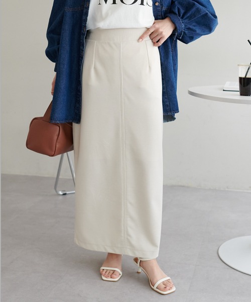 DISCOAT（ディスコート）の「【WEB限定】ポンチナロースカート（スカート・レディース・ホワイト系その他/ブラック/ブラウン/ブルー/オレンジ・SMALL/MEDIUM/LARGE）」の2枚目の写真