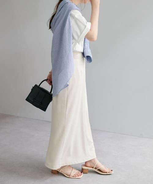 DISCOAT（ディスコート）の「【WEB限定】ポンチナロースカート（スカート・レディース・ホワイト系その他/ブラック/ブラウン/ブルー/オレンジ・SMALL/MEDIUM/LARGE）」の18枚目の写真