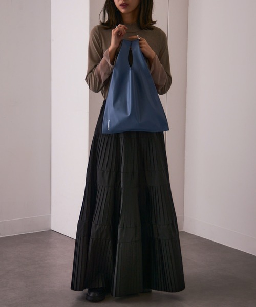 セール】2WAYの持ち方で印象早変わり♪【SETUP7】PUレザーエコバッグ