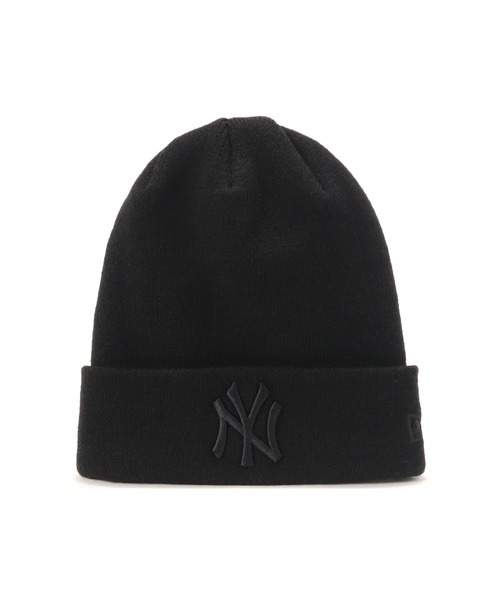 NEW ERA（ニューエラ）の「ニューエラ ニット帽 カフ NYニューヨークヤンキース（ニットキャップ/ビーニー・メンズ・ブラック/ベージュ/グリーン・FREE）」の9枚目の写真