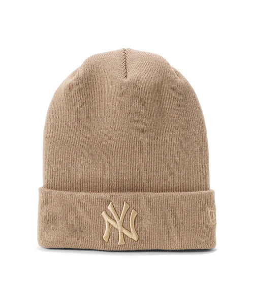 NEW ERA（ニューエラ）の「ニューエラ ニット帽 カフ NYニューヨークヤンキース（ニットキャップ/ビーニー・メンズ・ブラック/ベージュ/グリーン・FREE）」の16枚目の写真