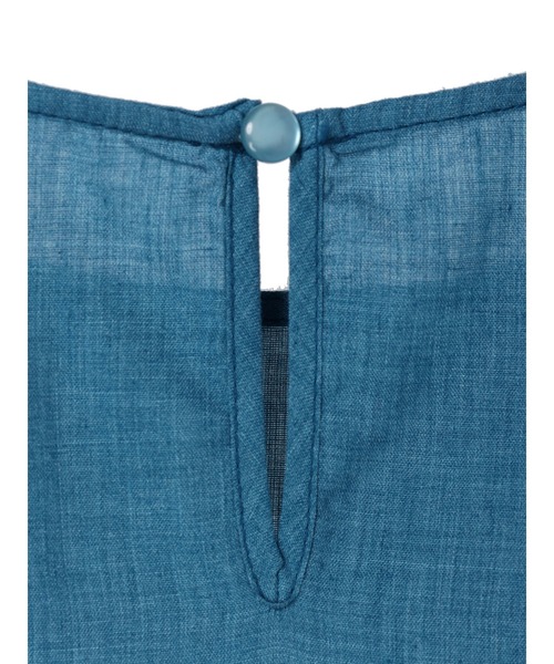 earth music&ecology(アースミュージックアンドエコロジー)の「段染めブラウス(Tシャツ/カットソー・レディース・ベージュ/ブルーグリーン・FREE)」の13枚目の写真