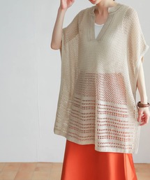URBAN RESEARCH DOORS | メッシュ柄ニットベスト(ニット/セーター)