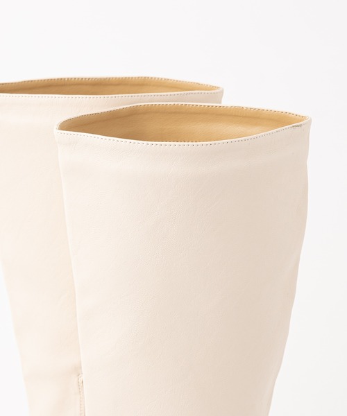 DISCOAT（ディスコート）の「タンクソールロングブーツ（ブーツ・レディース・ブラック/ブラウン/アイボリー・SMALL/MEDIUM/LARGE）」の7枚目の写真