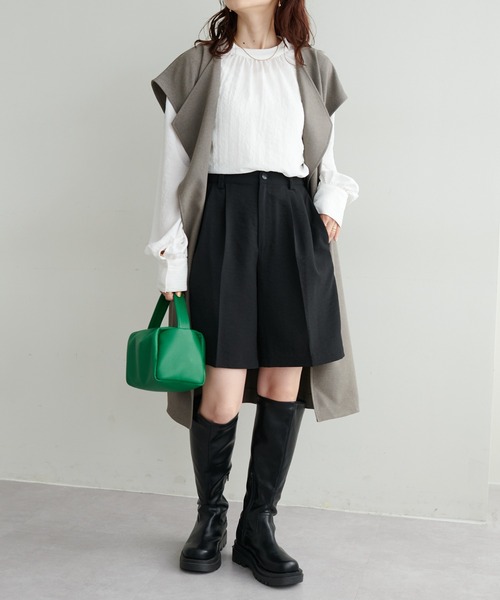 DISCOAT（ディスコート）の「タンクソールロングブーツ（ブーツ・レディース・ブラック/ブラウン/アイボリー・SMALL/MEDIUM/LARGE）」の18枚目の写真