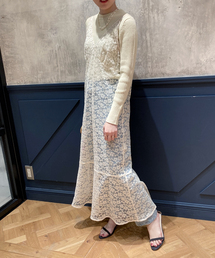 IENA LA BOUCLE 2025SS 希少 コットンレースチュニックドレス 67057905_38_d_215.jpg