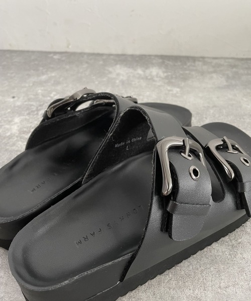 LOWRYS FARM（ローリーズファーム）の「ベルトサンダル　296038（サンダル・レディース・アイボリー/ブラック・MEDIUM/LARGE）」の11枚目の写真