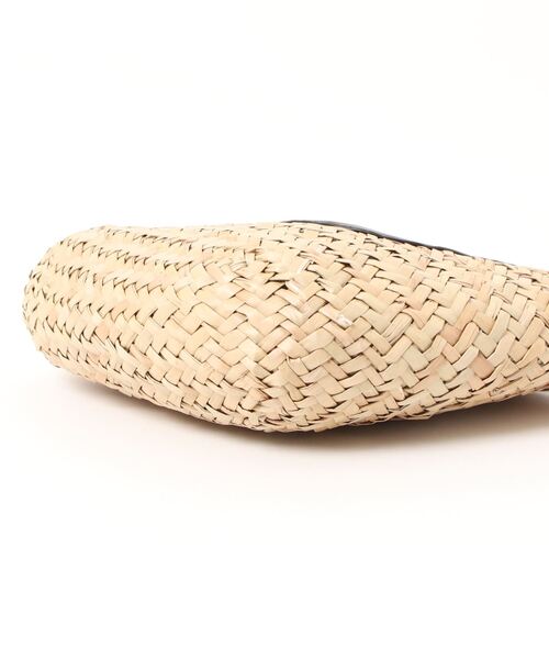 DONOBAN（ドノバン）の「レザーハンドルかごバッグ（かごバッグ・レディース・ブラック/ブラウン・ONESIZE）」の4枚目の写真