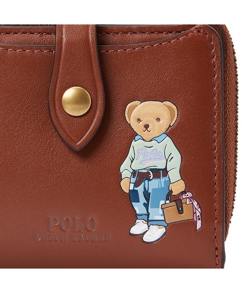 Wallet レザーウォレット ポロラルフローレン 財布 レディース