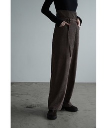 WAIST BELT CORDUROY PANTS