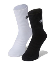 THE NORTH FACE/ザ・ノース・フェイス ソックス TNF ロゴ 2足組 クルー NN82213